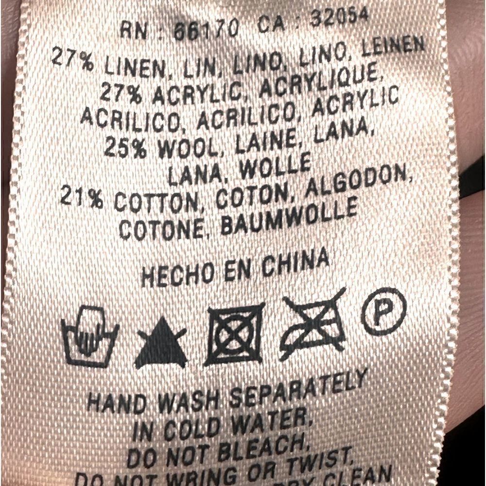 Anthropologie Sparrow Multi Color Open Front Line… - image 6